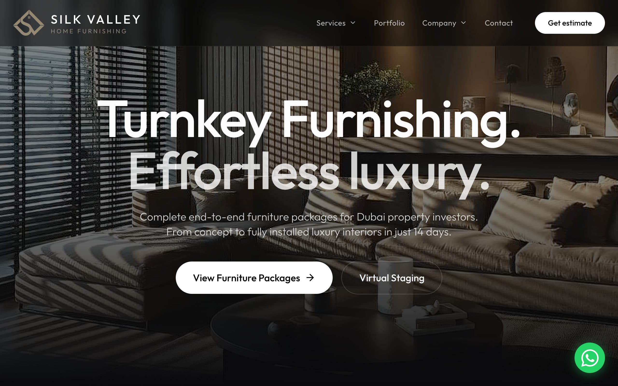 Silk Valley Home Furnishing — built on Tech Concierge